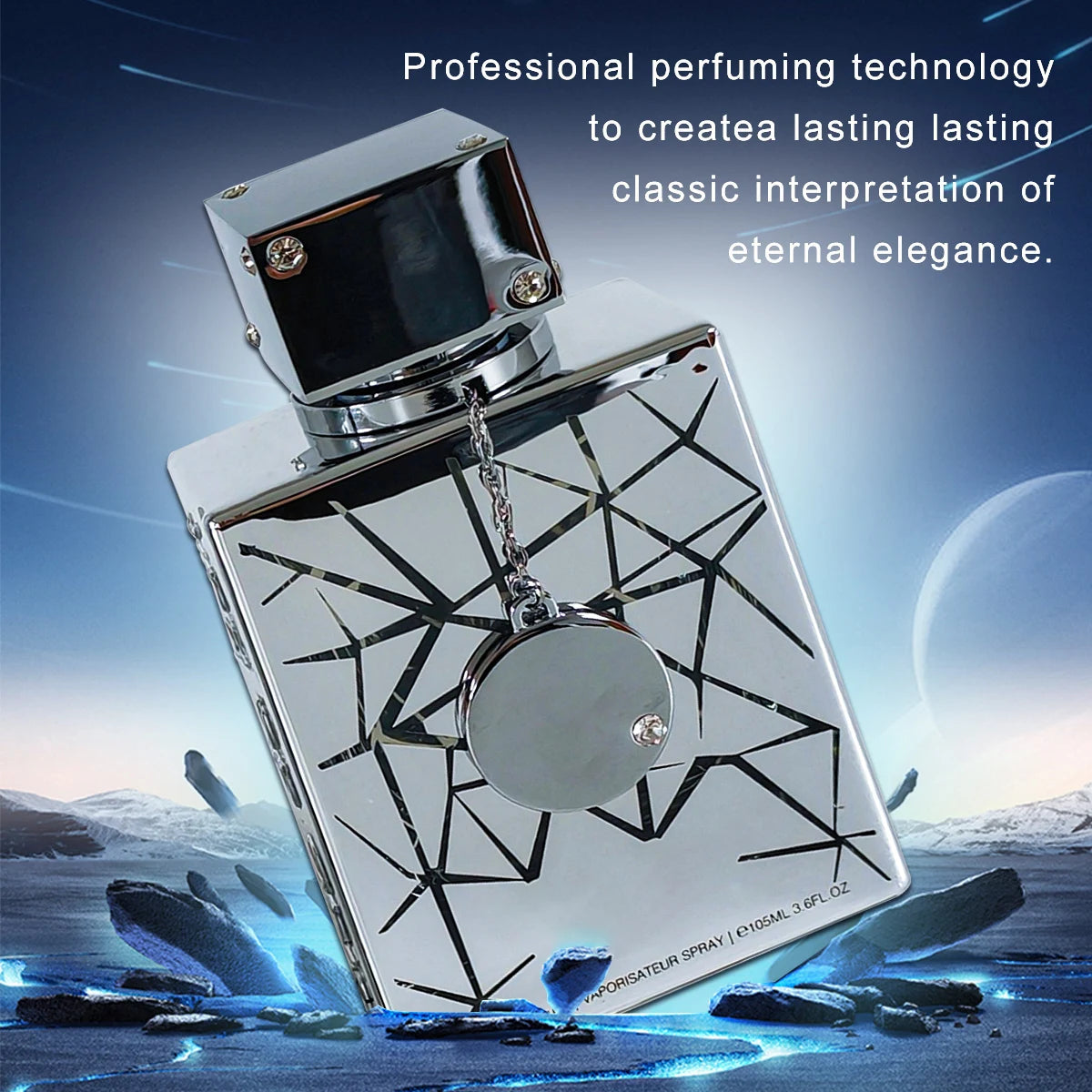 Armaff Club De Nuit Sillage 3.6oz/105ml Perfume.Long-lasting fragrance.Suitable for daily use,for dates,parties,birthdays,gift