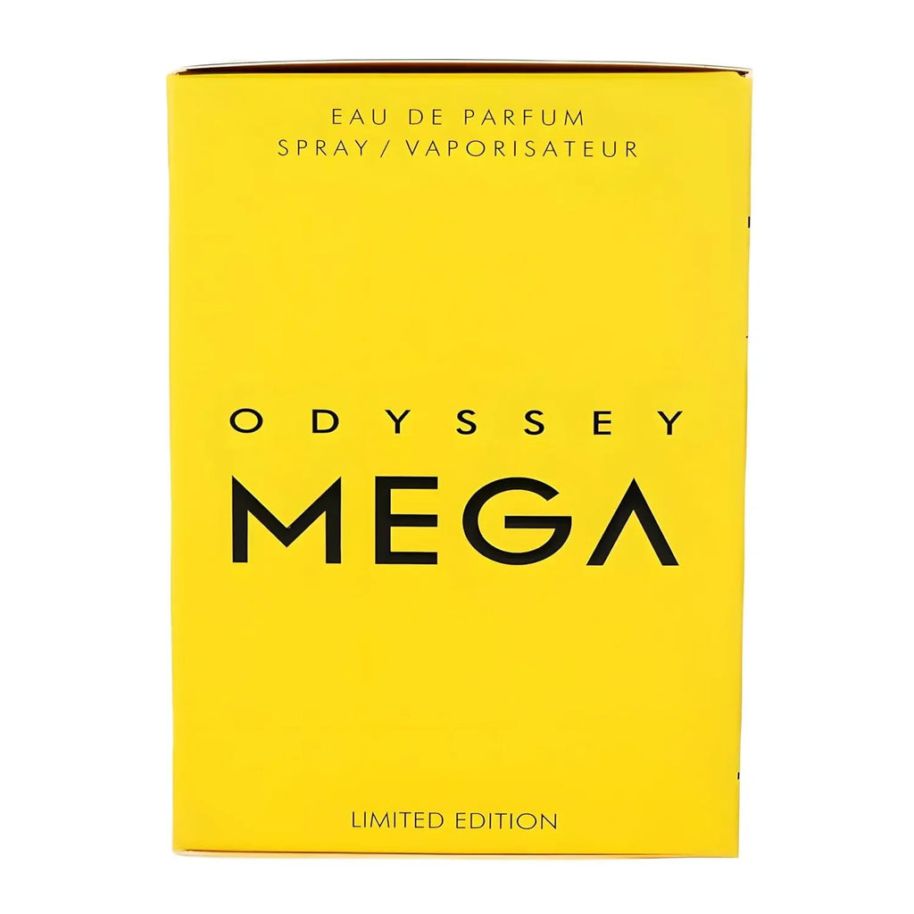 Armaf Odyssey Mega Limited Edition EDP for Men 3.4oz / 100ml – Bold Woody Amber Long Lasting Cologne Gift for Christmas