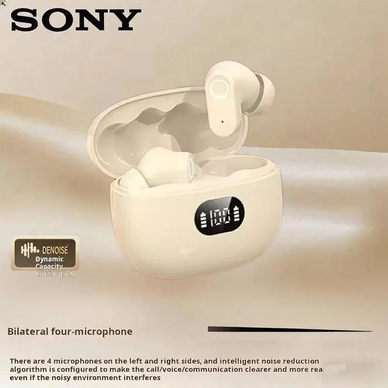 SONY True Wireless Headphones Bluetooth Earphones TWS Gaming Hifi Stereo Noise Reduction Heavy Bass Mini In-ear Earbuds
