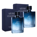 LASTAR Men's Perfume, Two bottles Totaling 100ml/3.38fl.oz, Musk, Long-Lasting Fragrance, Christmas/New Year Gifts