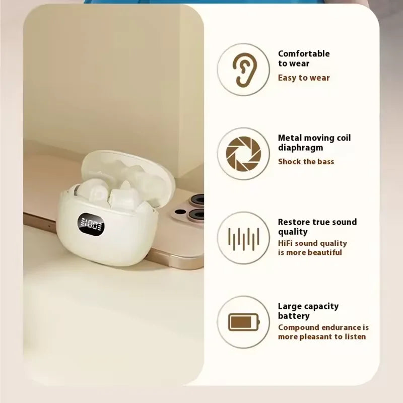 SONY True Wireless Headphones Bluetooth Earphones TWS Gaming Hifi Stereo Noise Reduction Heavy Bass Mini In-ear Earbuds