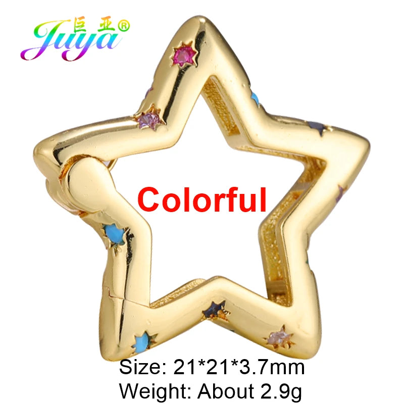 Juya DIY Decoration Carabiner Fastener Spring Lobster Screw Locket Clasps Accessories For Keychain Necklace Making
