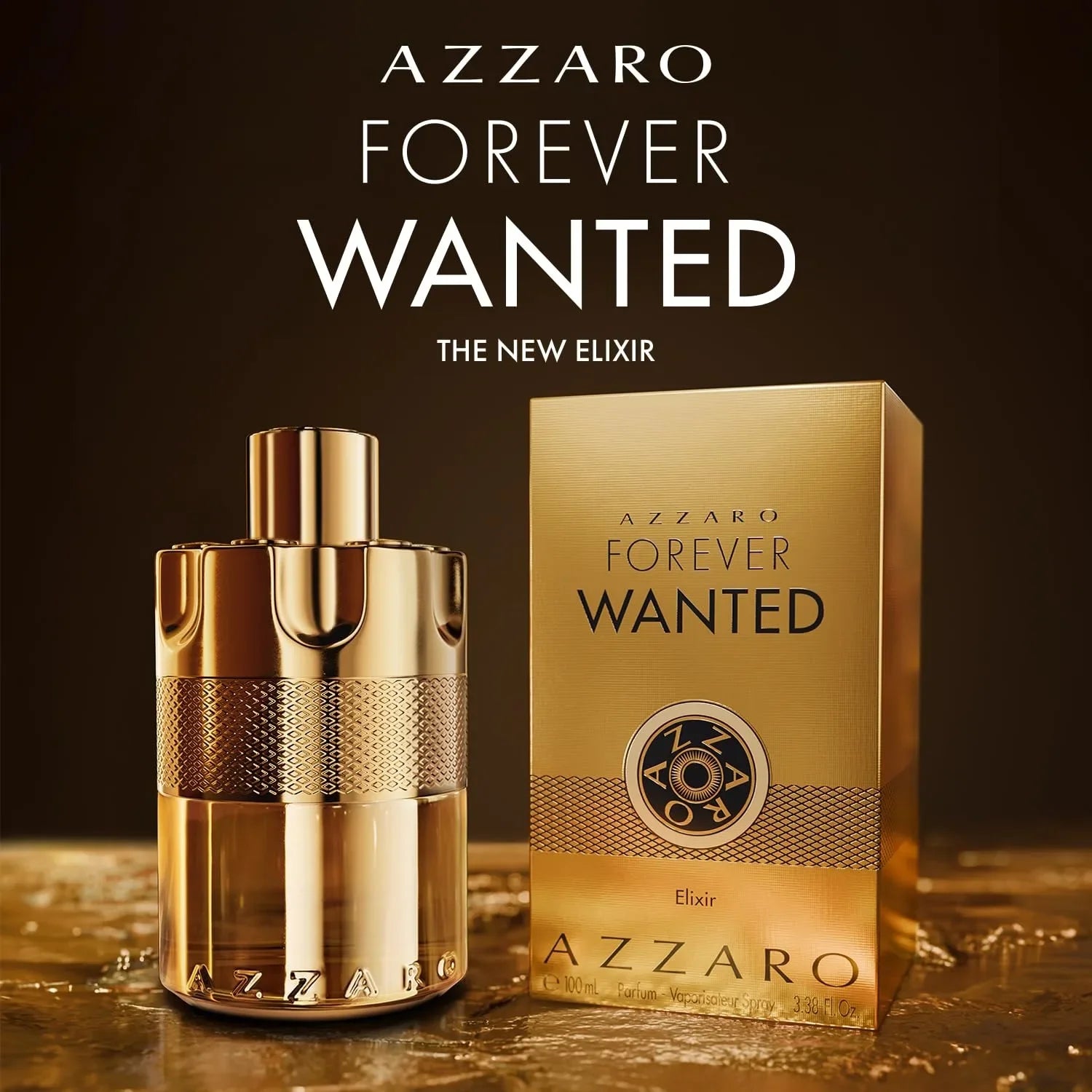 Azzaro The Most Wanted Intense EDP 100ml – Woody Amber Spicy Long Lasting Cologne for Men, Seductive Christmas Gift
