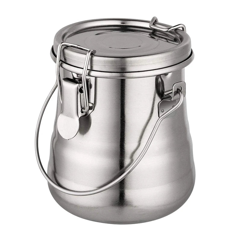 Paint Brush Cleaner and Holder Airtight Stainless Steel Brush Washer Bucket for Painting with Removable Porous Filter Art