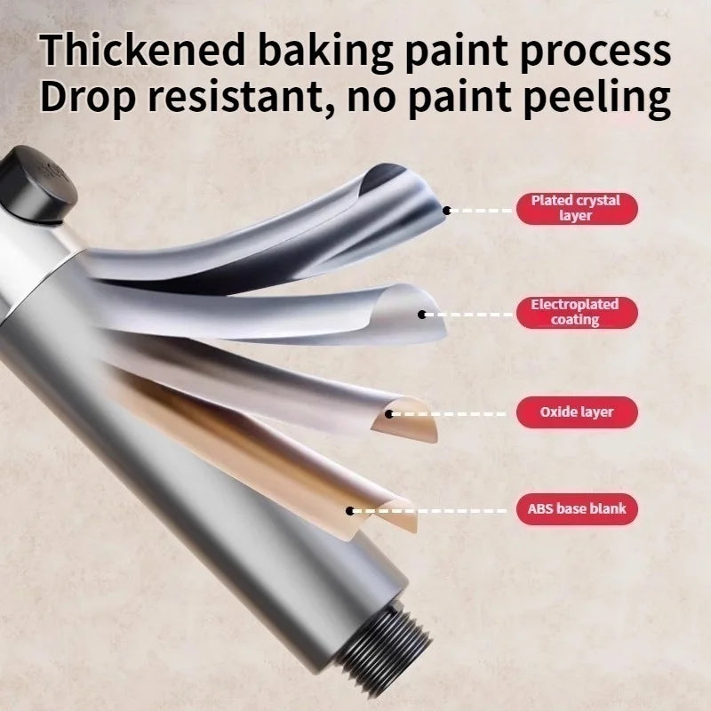 Enhanced Shower Head Rainfall Strong Pressure Bathroom Bathing Spray Bracket Lotus Head for Improved Shower Experience