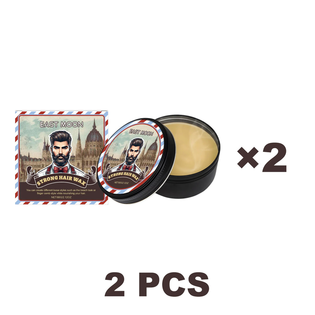 East Moon Strong Hair Wax Long Lasting Stying Non Greasy Soften Smoothing Edge Control Barbershop Tools Unisex Hairdressing Care