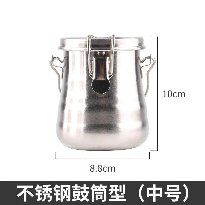 Paint Brush Cleaner and Holder Airtight Stainless Steel Brush Washer Bucket for Painting with Removable Porous Filter Art