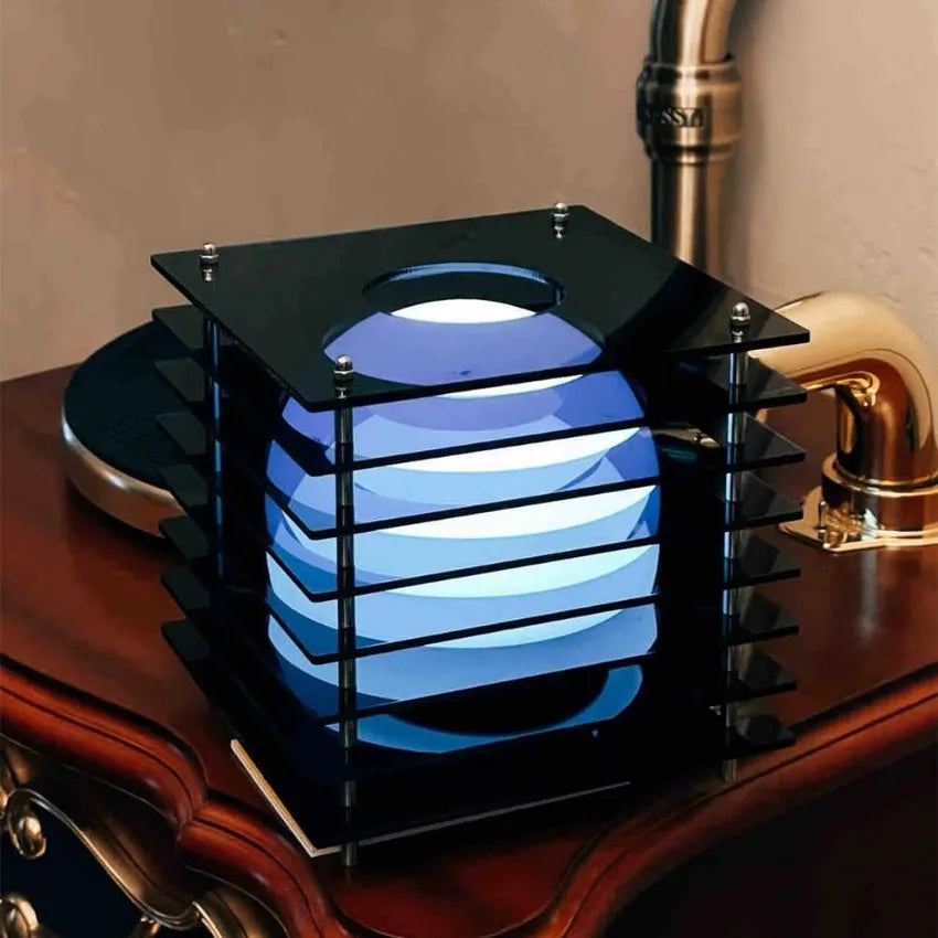 DIY Acrylic Thousand Layer Lamp Moon Lamp Desktop Decoration Suspended Atmosphere Light Room Props Home Decor Night Light Gifts