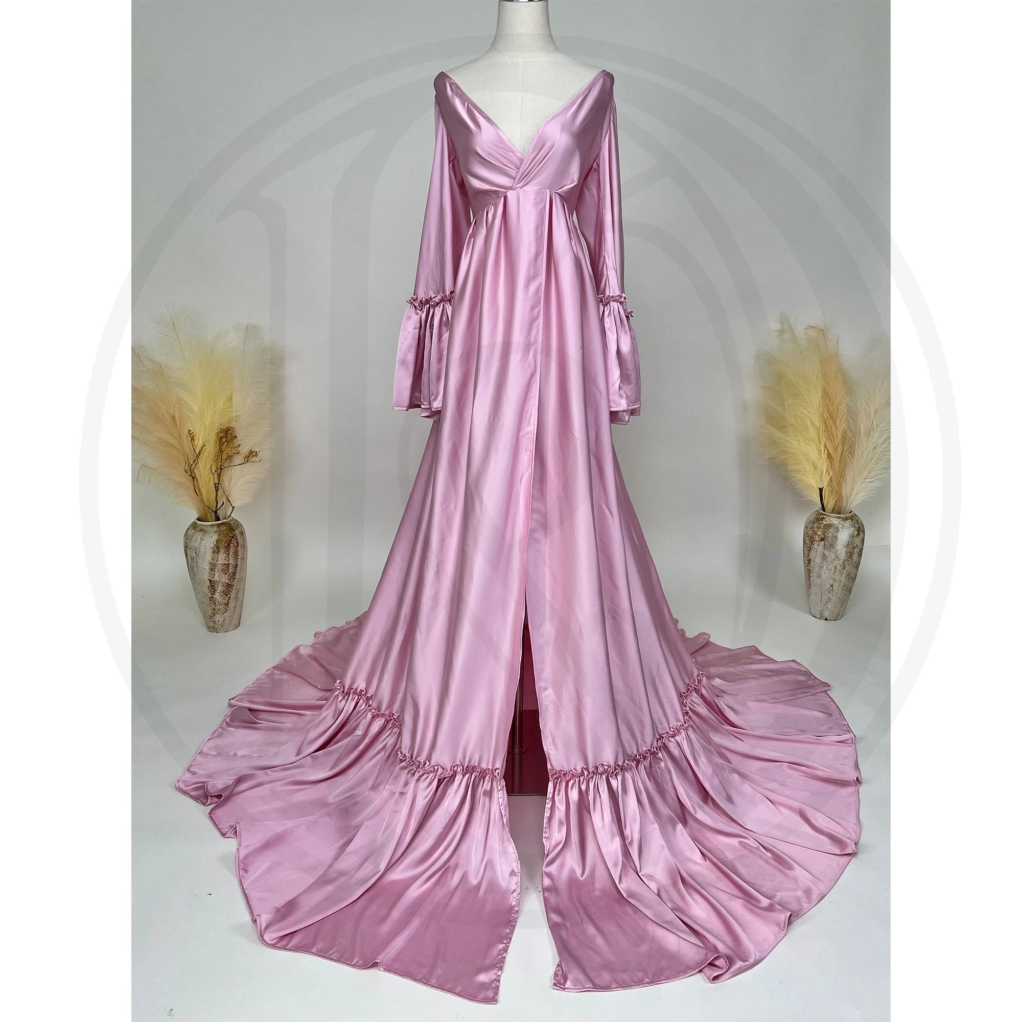 Don&Judy Elegant Wedding Party Dresses Bride Travel Shooting Evening Gown vestidos de novia Women Vintage Maternity Photography