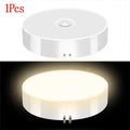 Motion Sensor LED Night Light USB Rechargeable Night Lamp For Kitchen Cabinet Wardrobe Lamp Staircase Wireless LED Closet Light