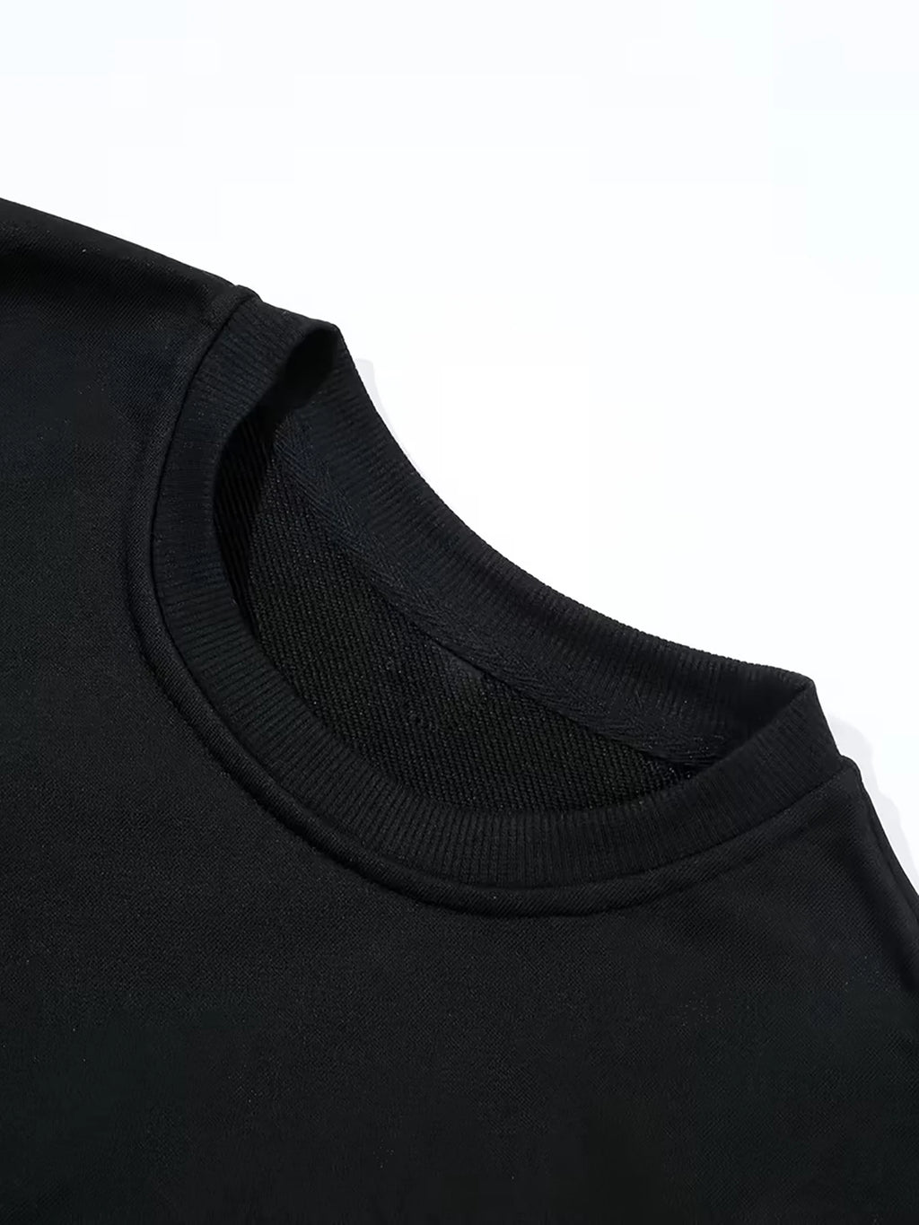 Skull Flower Print Don'T Be a Part of the Problem Be the Whole Problem Halloween Sweatshirt Women Casual Wear Black Plus-Size