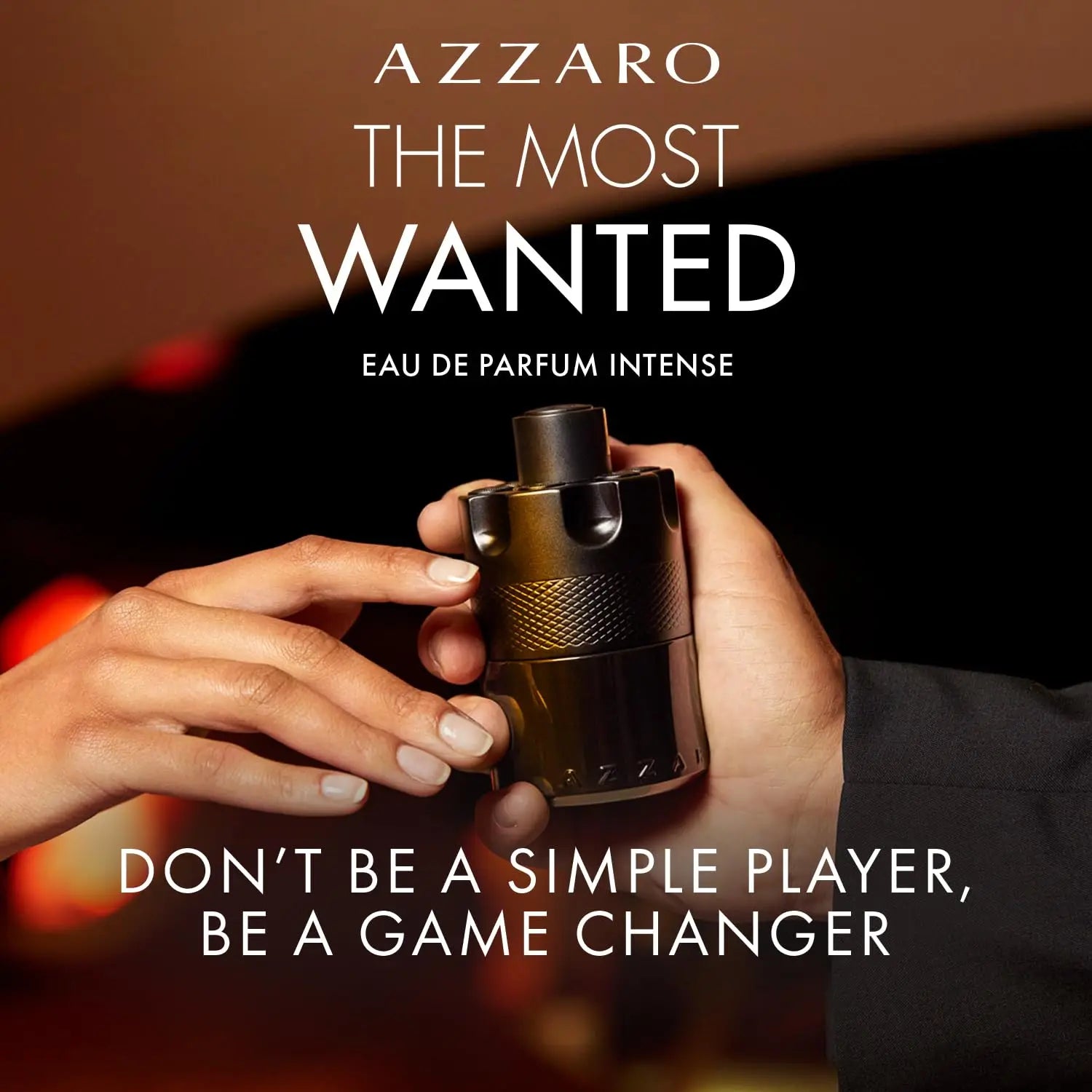 Azzaro The Most Wanted Intense EDP 100ml – Woody Amber Spicy Long Lasting Cologne for Men, Seductive Christmas Gift