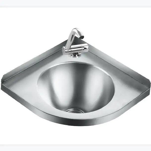 Stainless Steel 304 Hand Wash Basin Corner Kitchen Sink For RV/Caravan/Yacht/Motorhome Train GR-596 1.2mm Thick