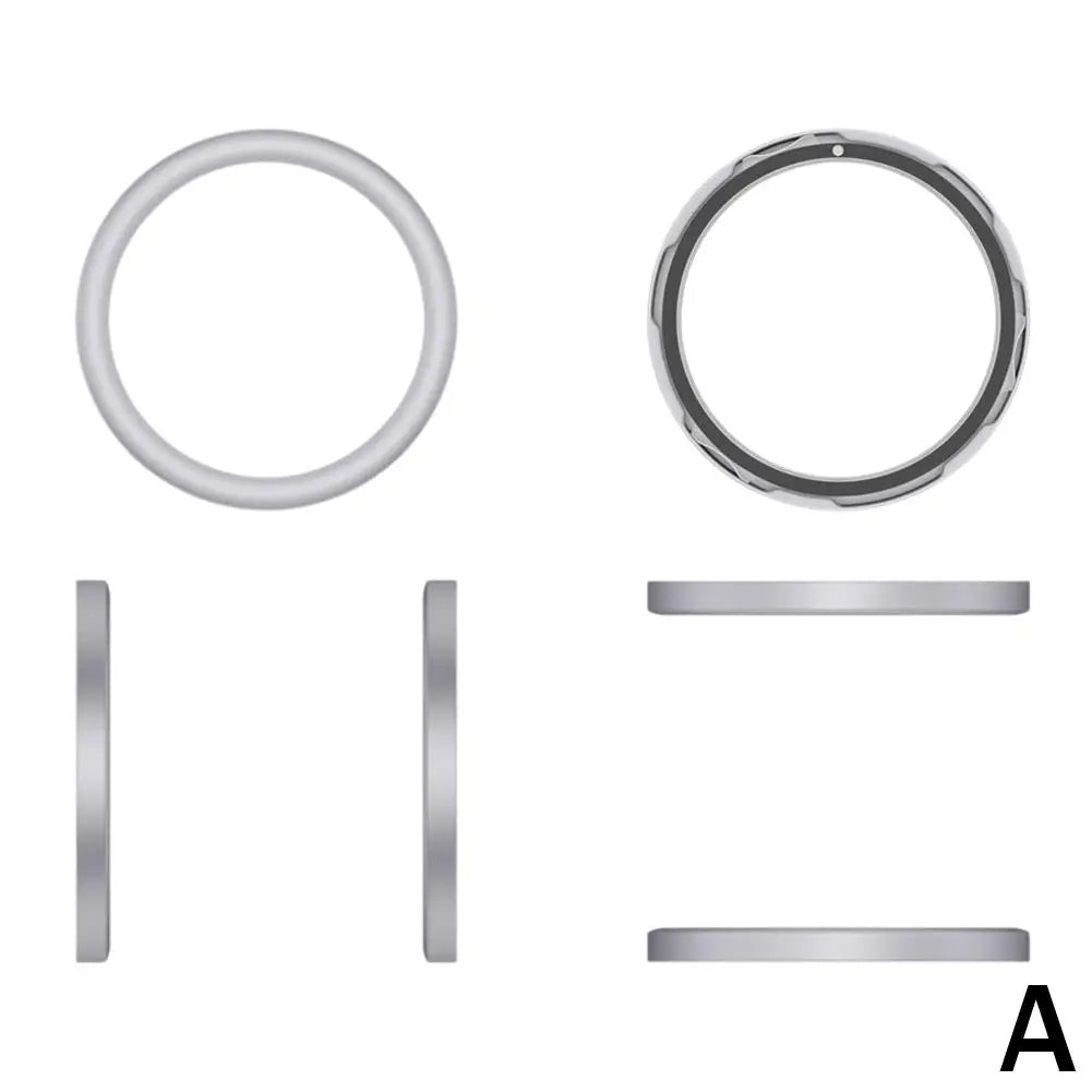 Replacement Metal Case for Nothing CMF Watch Pro 2, Flat Monochrome Bezel Hard Shell, Durable & Stylish Smartwatch Accessory