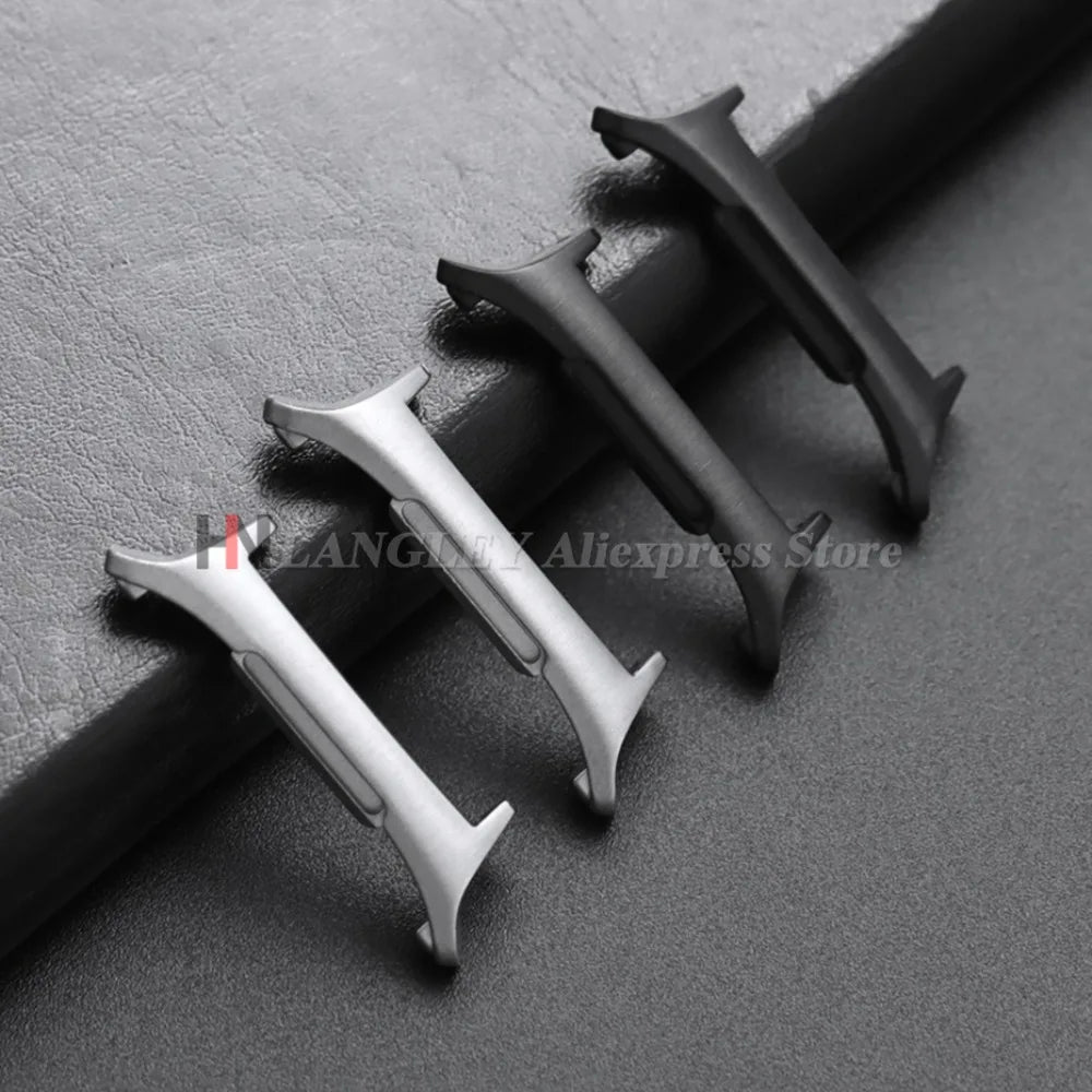 1 Pair Adapter for Samsung Galaxy Watch Ultra 2025 Metal Connector for Watch 8 40 44mm /8 Classic / 7 Ultra 22mm Watch Accessory